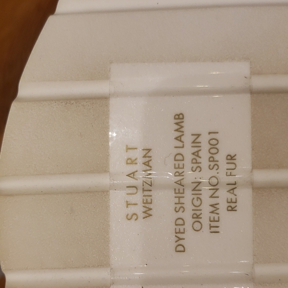 NWT 9.5 STUART WEITZMAN McKenzee BEIGE BOOTS - Picture 10 of 12